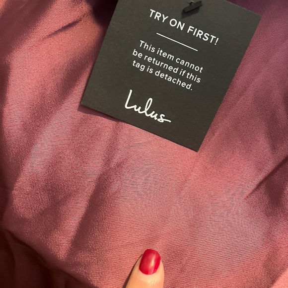 LULU's Sexy Prom Wedding Bridesmaid Elegant Satin One Shoulder Elegant Gown - Picture 10 of 10